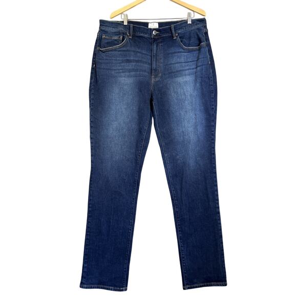 Mutual Weave Jeans Men 38 x 36 Blue The Athletic Fit Straight Leg Big & Tall - Picture 1 of 13